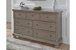 Lettner Light Gray Dresser - B733-31 - Bien Home Furniture & Electronics