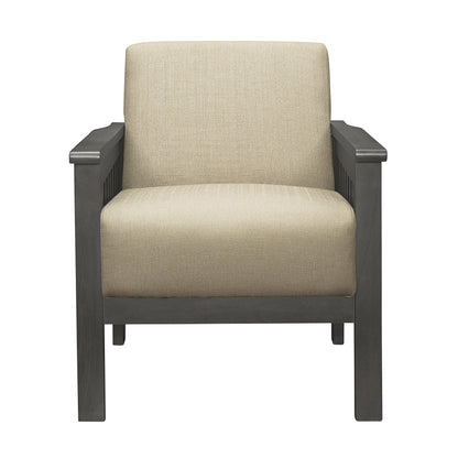 Lewiston Brown Accent Chair - 1104BR-1 - Bien Home Furniture &amp; Electronics