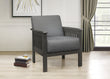 Lewiston Gray Accent Chair - 1104GY-1 - Bien Home Furniture & Electronics