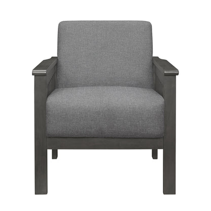 Lewiston Gray Accent Chair - 1104GY-1 - Bien Home Furniture &amp; Electronics
