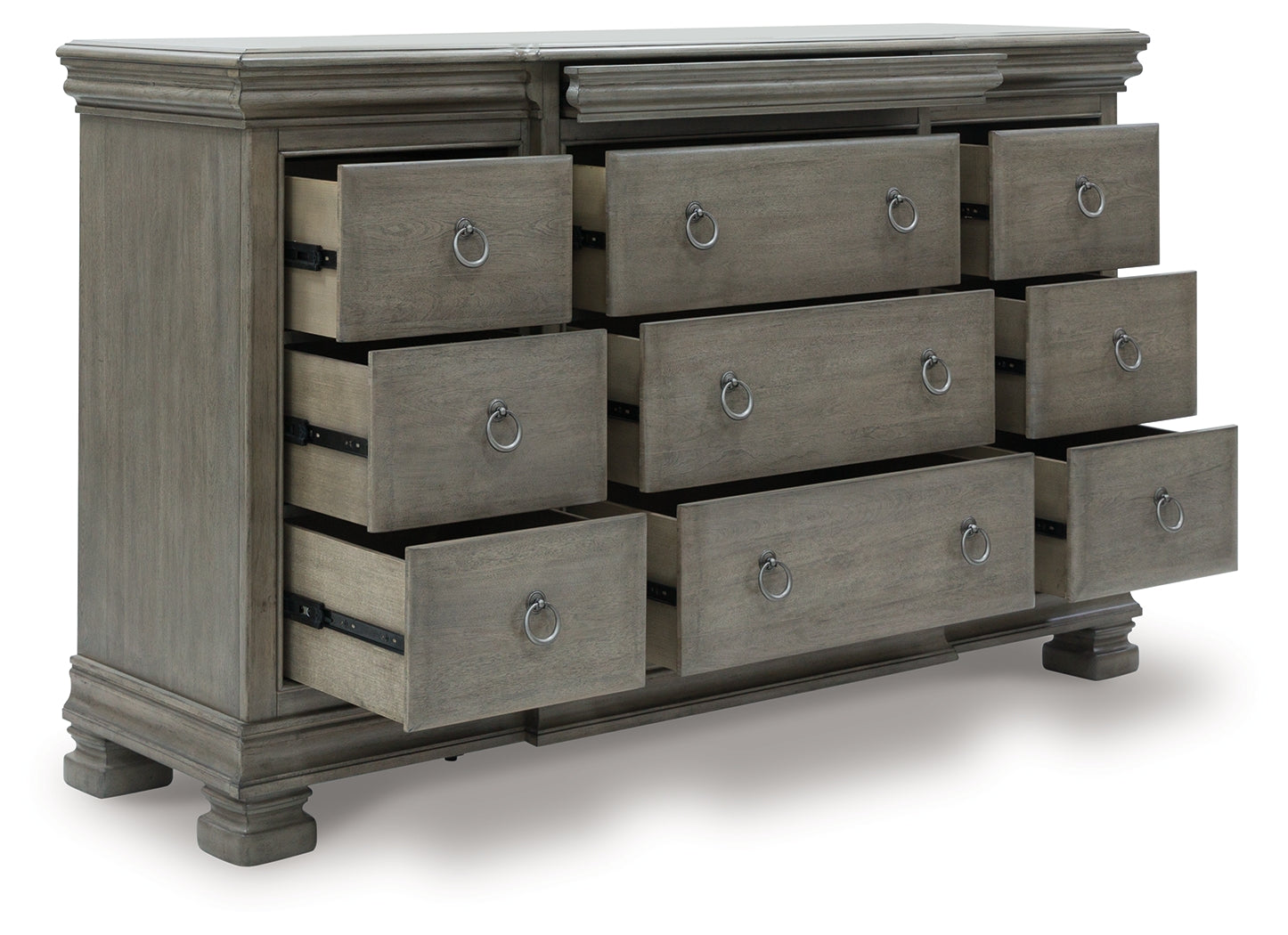 Lexorne Gray Dresser - B924-31 - Bien Home Furniture & Electronics