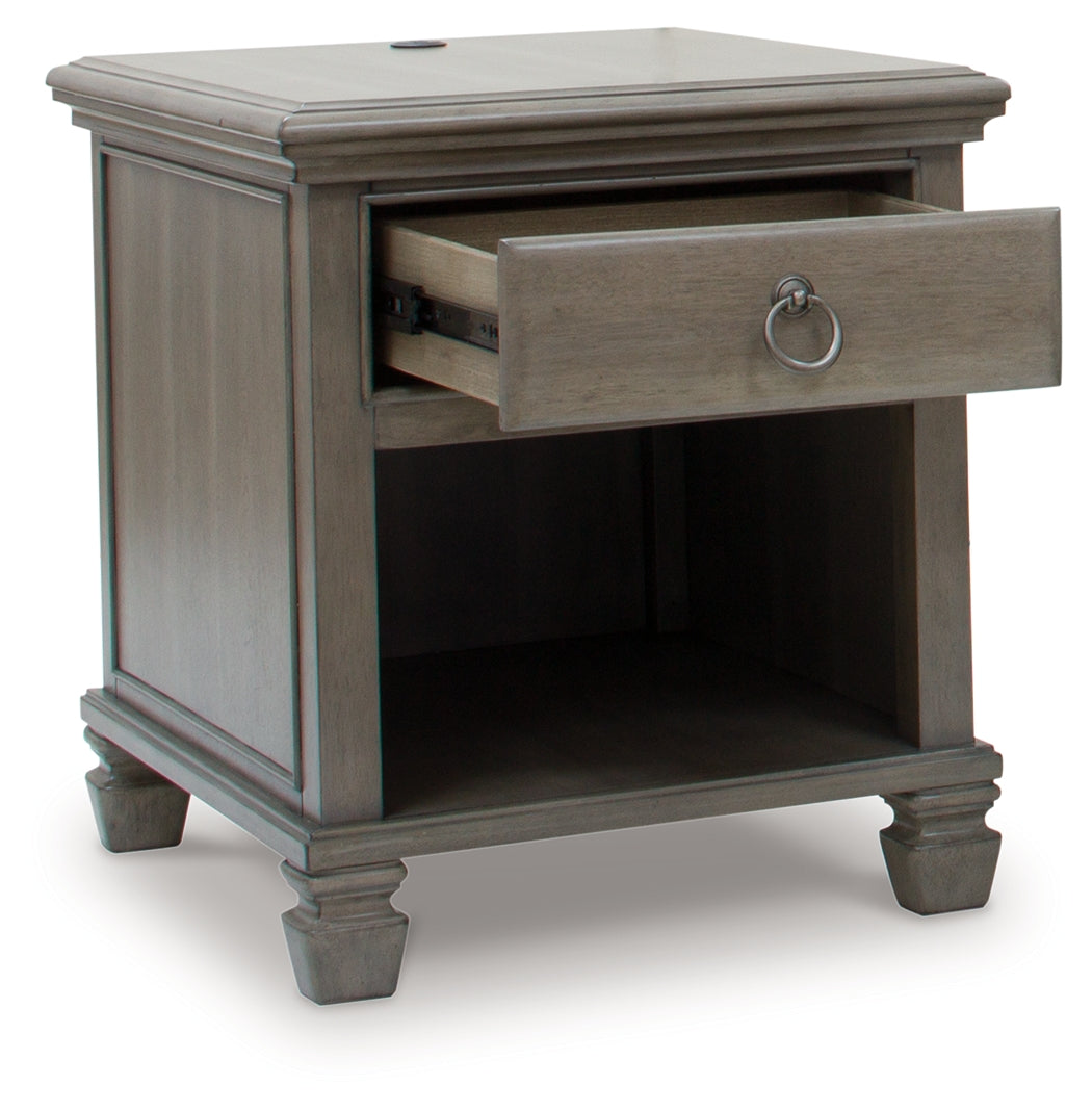 LEXORNE Gray End Table - T924-3 - Bien Home Furniture &amp; Electronics