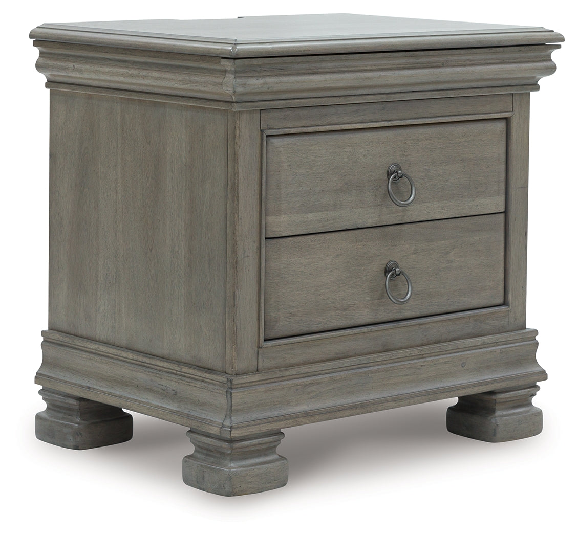 LEXORNE Gray Nightstand - B924-93 - Bien Home Furniture & Electronics