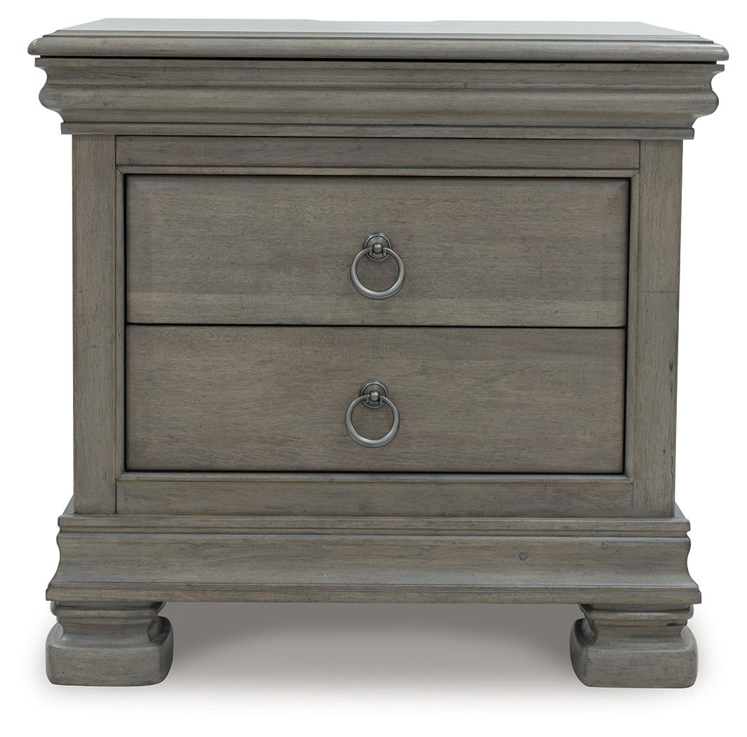 LEXORNE Gray Nightstand - B924-93 - Bien Home Furniture & Electronics