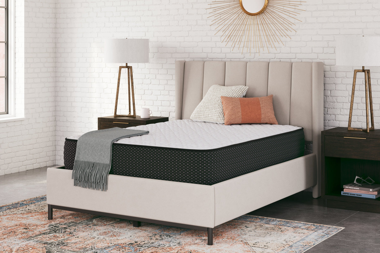 Limited Edition Firm White Queen Mattress - M41031 - Bien Home Furniture & Electronics