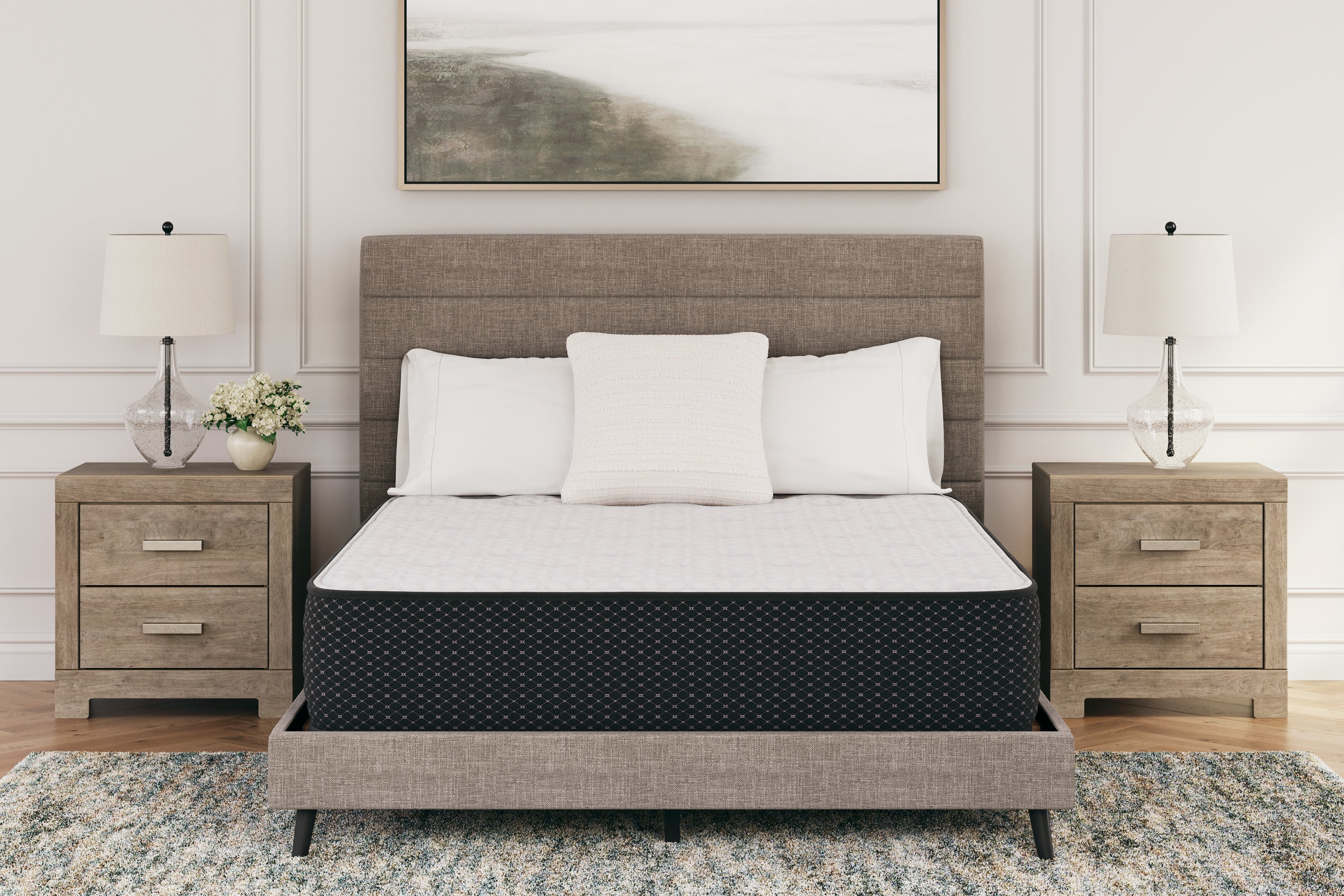 Limited Edition Plush White Queen Mattress - M41131 - Bien Home Furniture &amp; Electronics