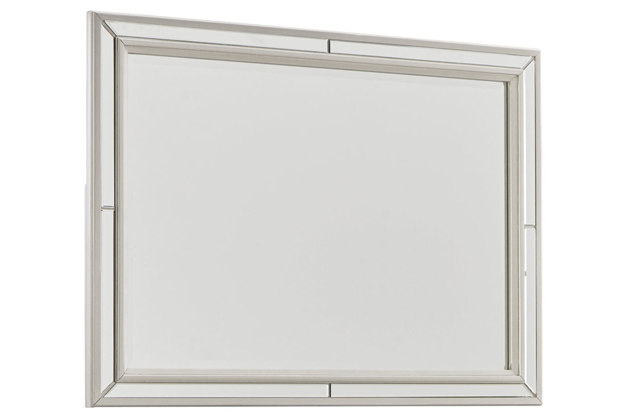 Lindenfield Silver Bedroom Mirror (Mirror Only) - B758-36 - Bien Home Furniture & Electronics