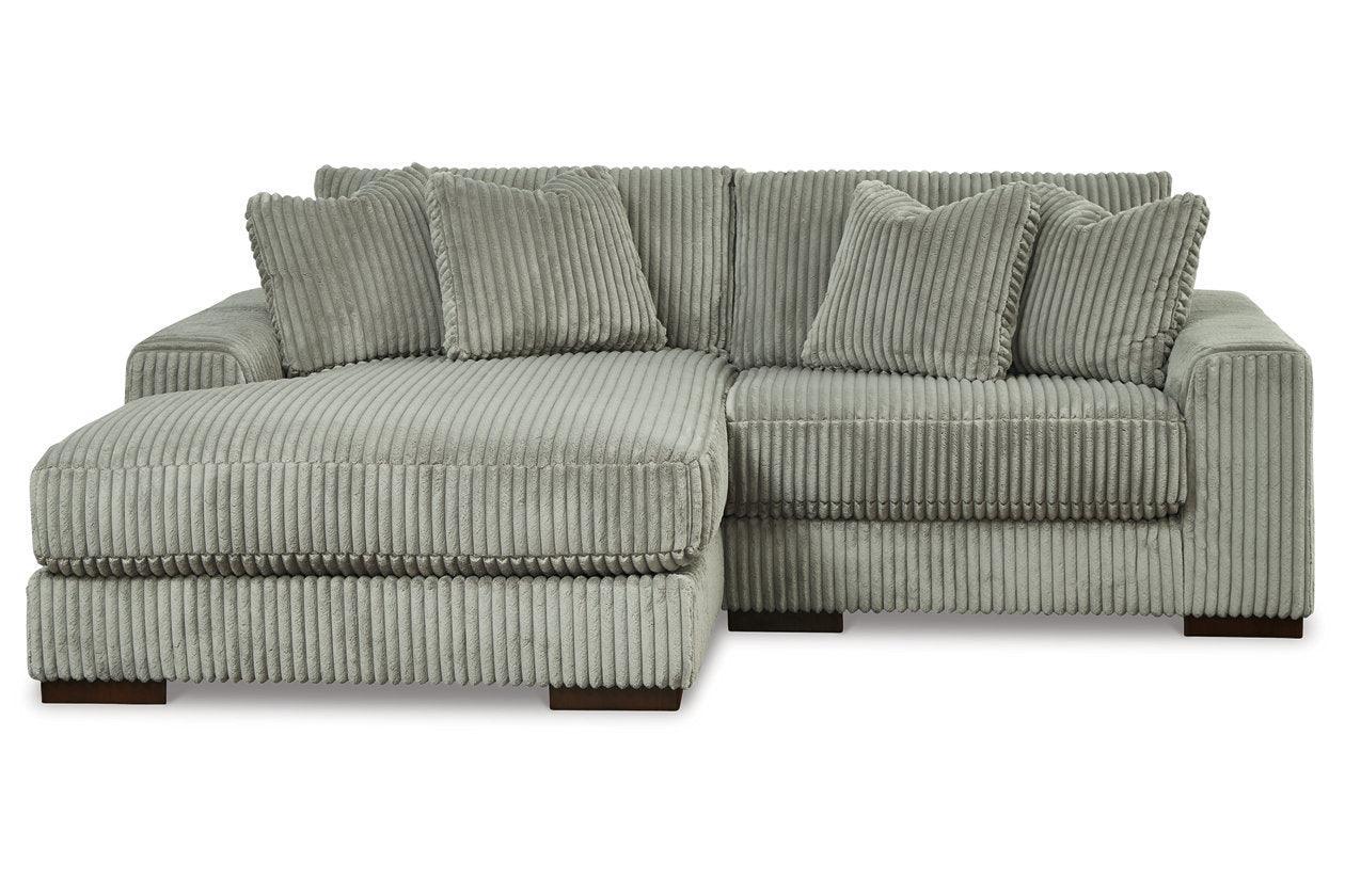 Lindyn Fog 2-Piece LAF Sofa Chaise - SET | 2110516 | 2110565 | 2110508 | 2110521 - Bien Home Furniture & Electronics