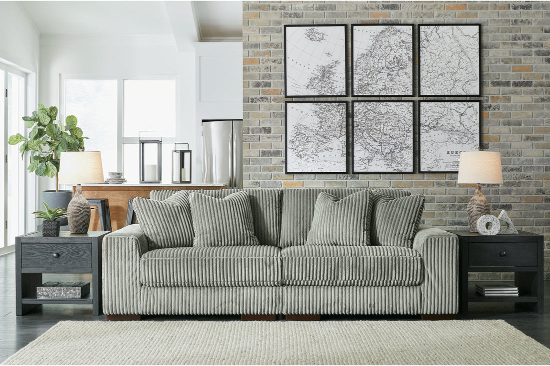 Lindyn Fog 2-Piece Sectional Sofa - SET | 2110564 | 2110565 - Bien Home Furniture &amp; Electronics