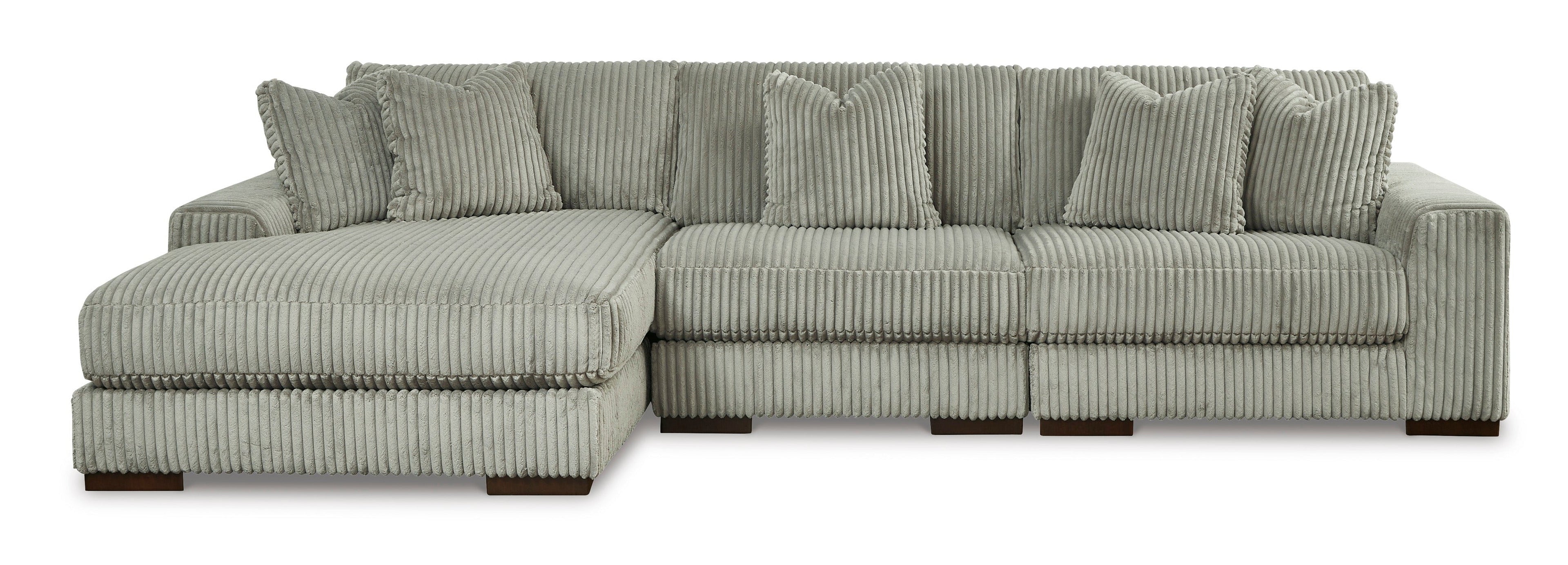 Lindyn Fog 3-Piece LAF Sectional - SET | 2110516 | 2110565 | 2110546 - Bien Home Furniture &amp; Electronics