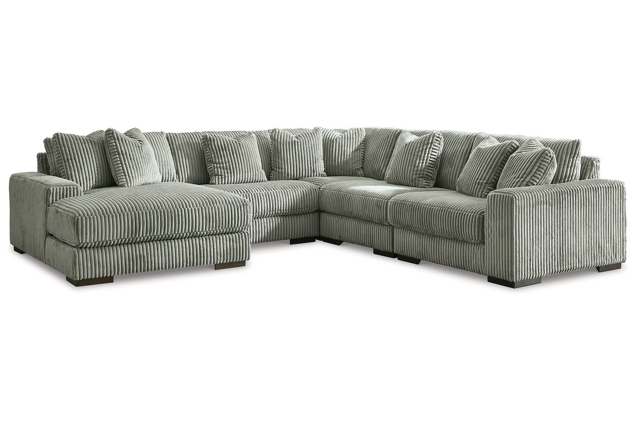 Lindyn Fog 5-Piece LAF Sectional - SET | 2110516 | 2110565 | 2110577 | 2110546(2) | 2110508 | 2110521 - Bien Home Furniture & Electronics