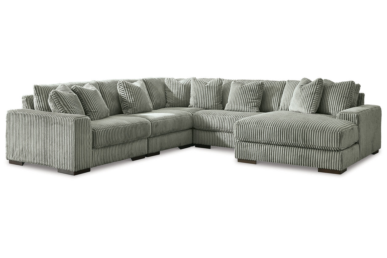Lindyn Fog 5-Piece RAF Sectional - SET | 2110517 | 2110564 | 2110577 | 2110546(2) - Bien Home Furniture & Electronics