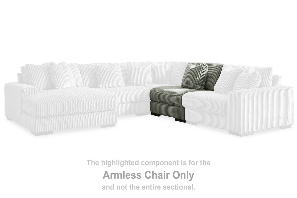 Lindyn Fog Armless Chair - 2110546 - Bien Home Furniture & Electronics