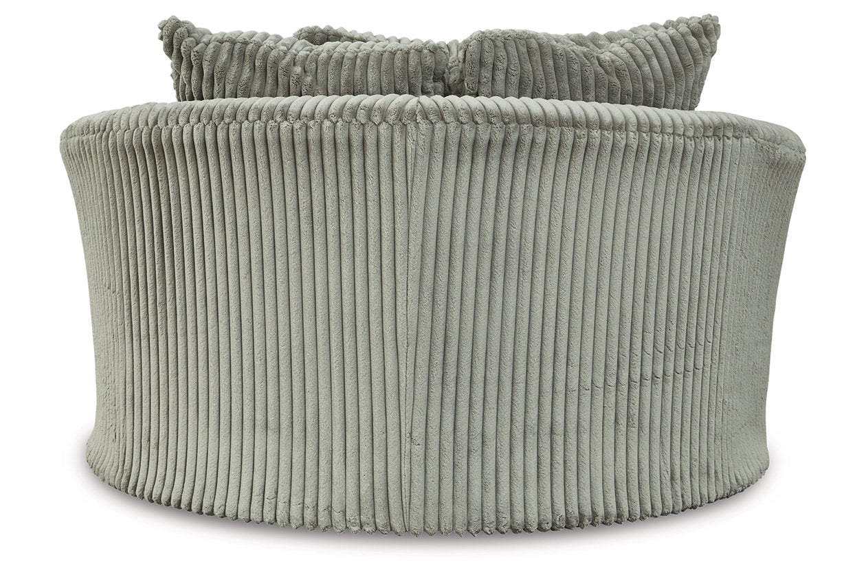 Lindyn Fog Oversized Swivel Accent Chair - 2110521 - Bien Home Furniture & Electronics