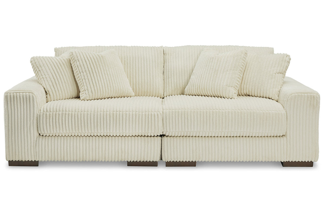 Lindyn Ivory 2-Piece Sectional Sofa - SET | 2110464 | 2110465 - Bien Home Furniture &amp; Electronics