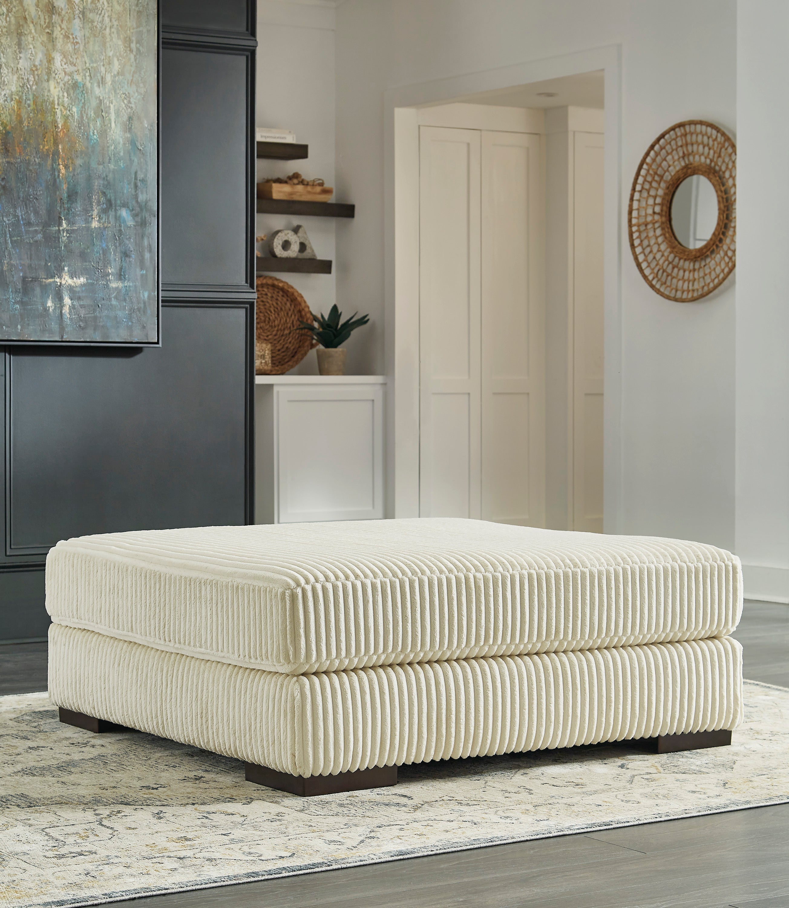 Lindyn Ivory 5-Piece LAF Sectional - SET | 2110416 | 2110465 | 2110477 | 2110446(2) - Bien Home Furniture & Electronics