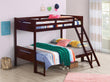 Littleton Espresso Twin/Full Bunk Bed - 405052BRN - Bien Home Furniture & Electronics