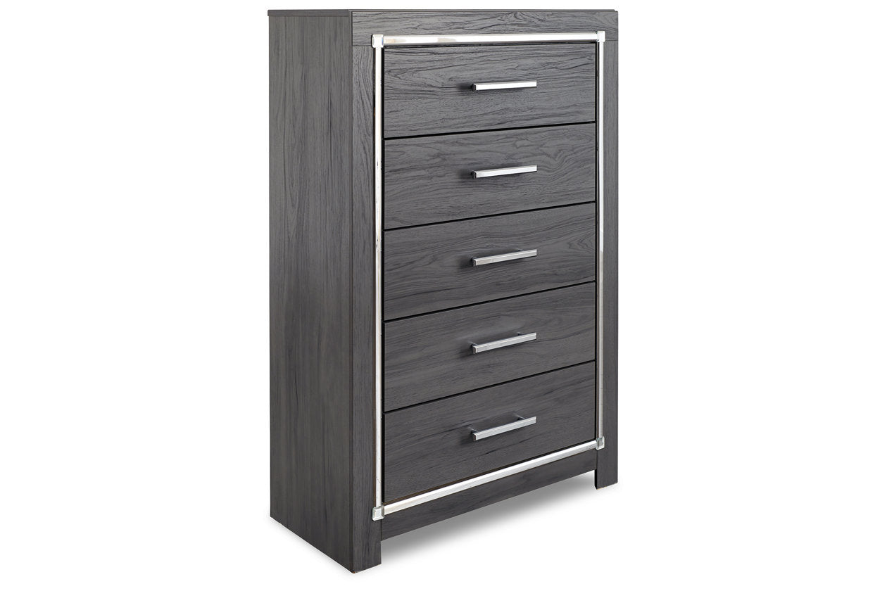Lodanna Gray Chest of Drawers - B214-46 - Bien Home Furniture & Electronics
