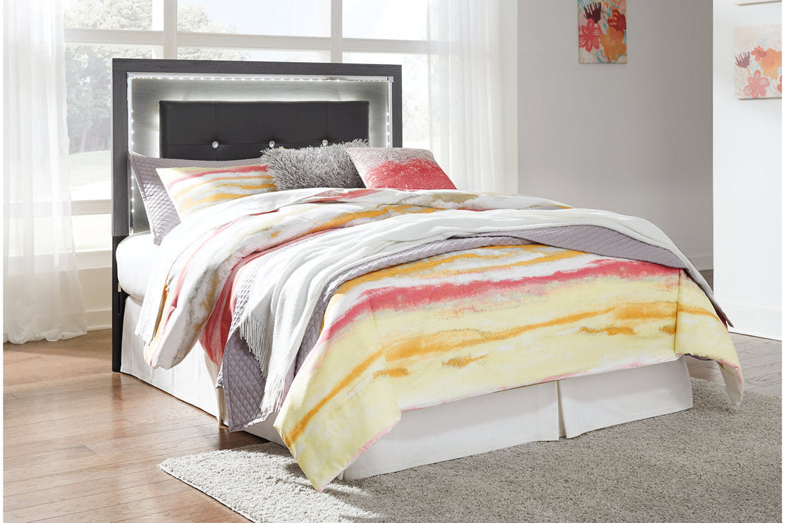 Lodanna Gray Full Upholstered Panel Headboard - B214-87 - Bien Home Furniture & Electronics