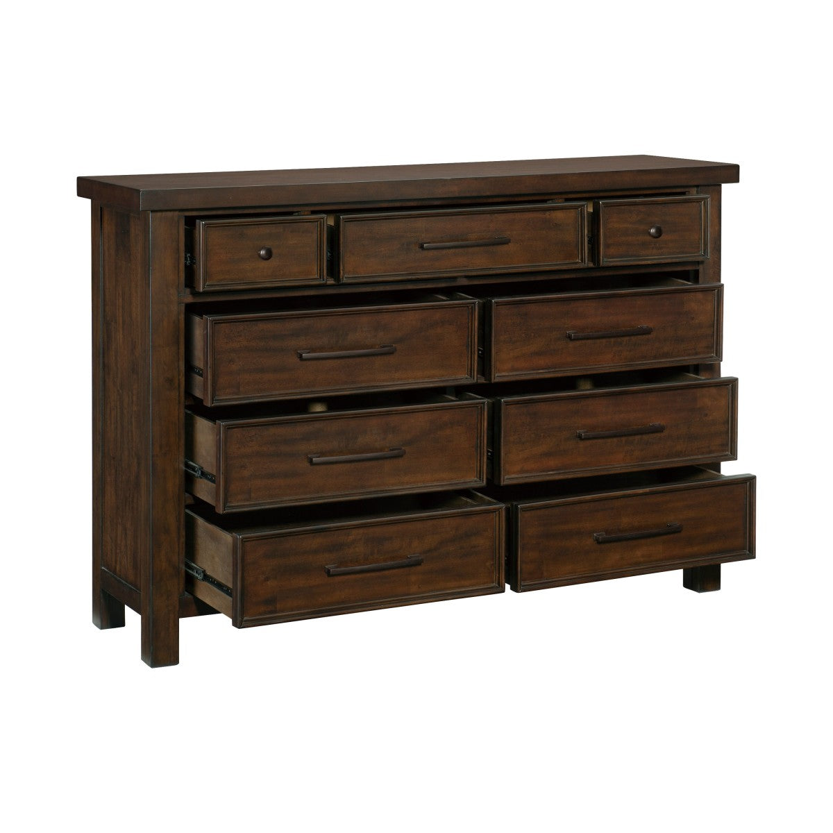 Logandale Brown Dresser - 1559-5 - Bien Home Furniture & Electronics
