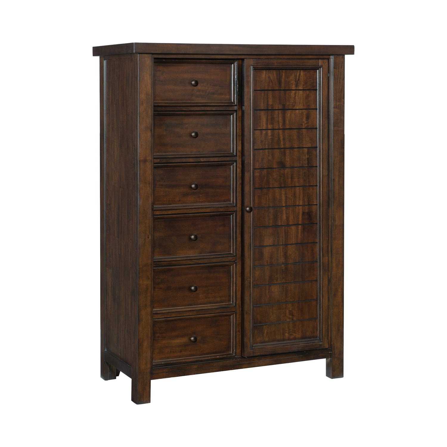 Logandale Brown Wardrobe - 1559-10 - Bien Home Furniture & Electronics