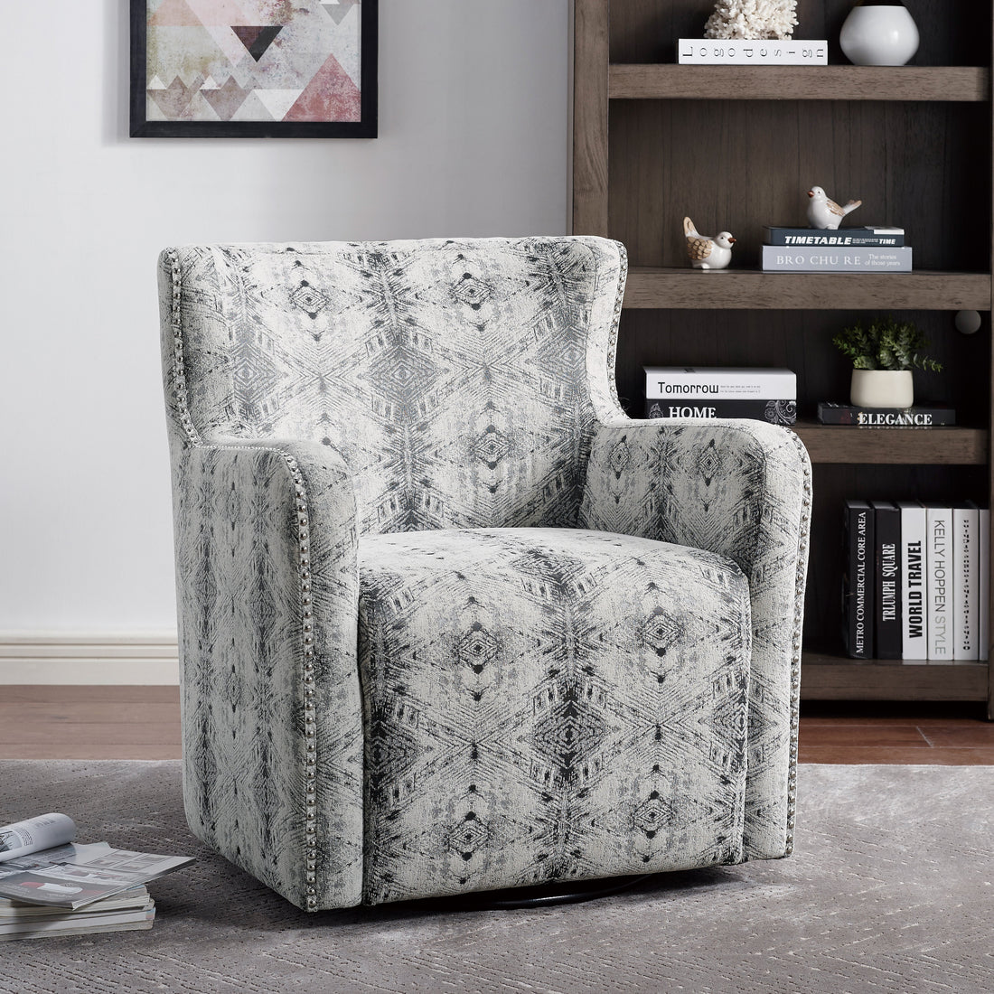 Lonita Swivel Chair - 1025F1S - Bien Home Furniture &amp; Electronics