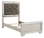 Lonnix Gray Twin Upholstered Panel Headboard - B410-53 - Bien Home Furniture & Electronics