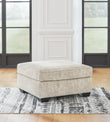 Lonoke Parchment Oversized Accent Ottoman - 5050508 - Bien Home Furniture & Electronics