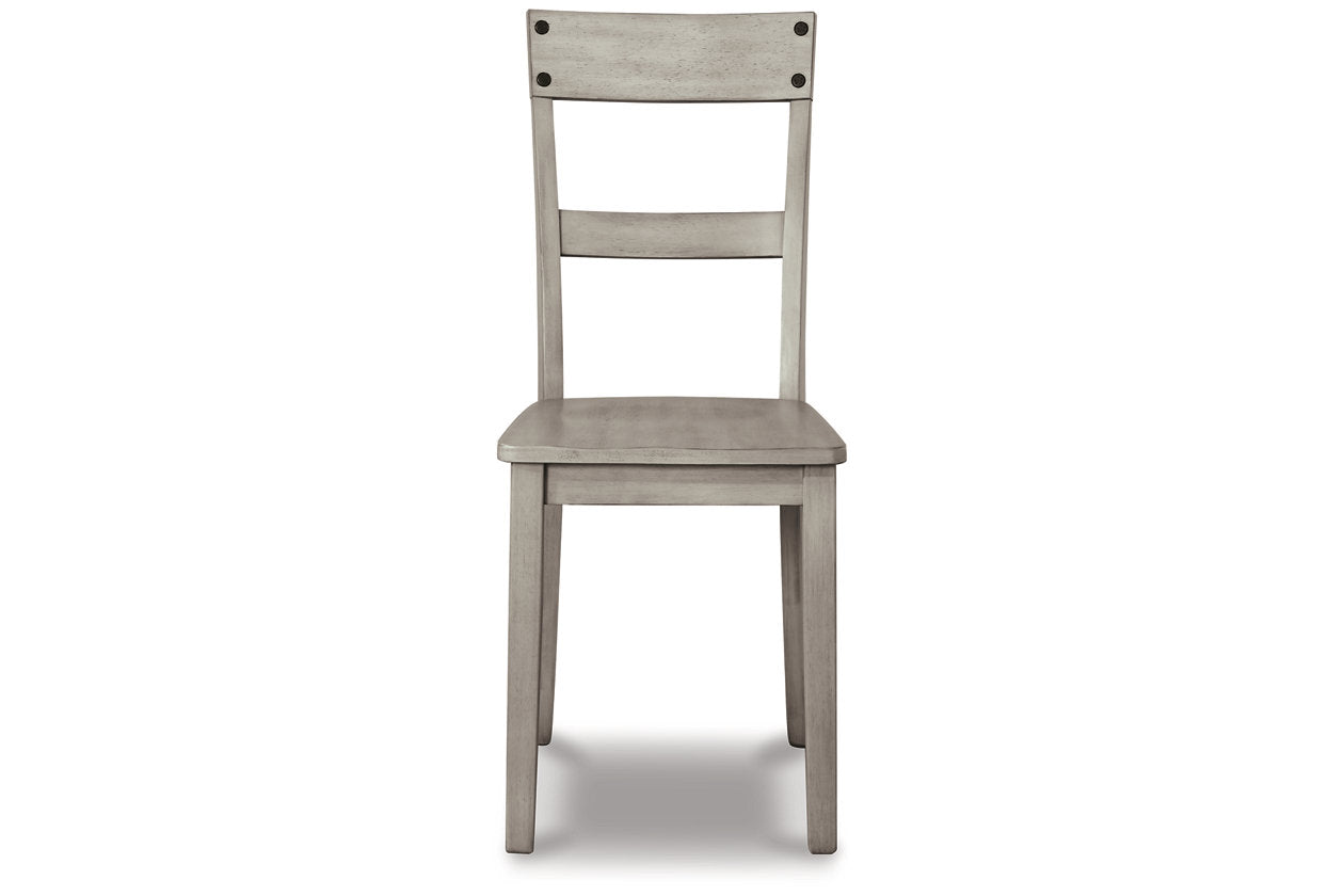 Loratti Gray Dining Chair, Set of 2 - D261-01 - Bien Home Furniture & Electronics