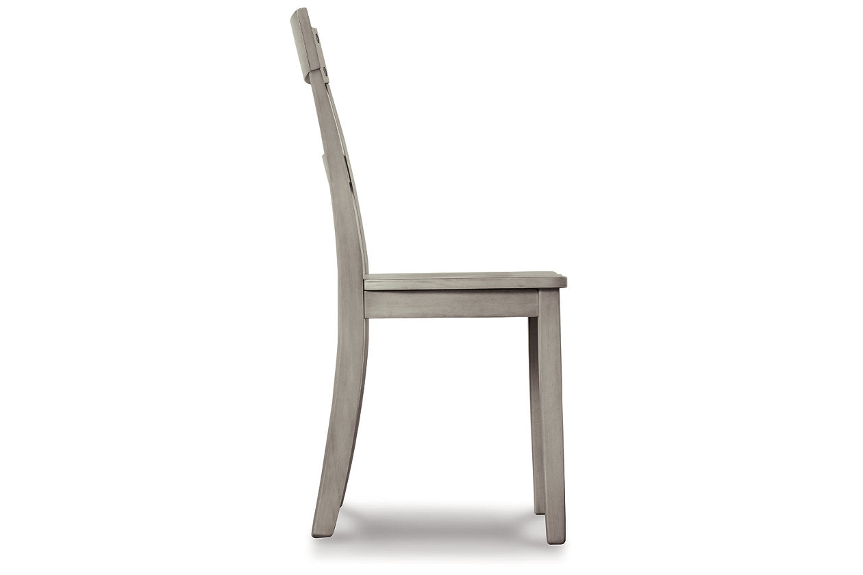 Loratti Gray Dining Chair, Set of 2 - D261-01 - Bien Home Furniture & Electronics