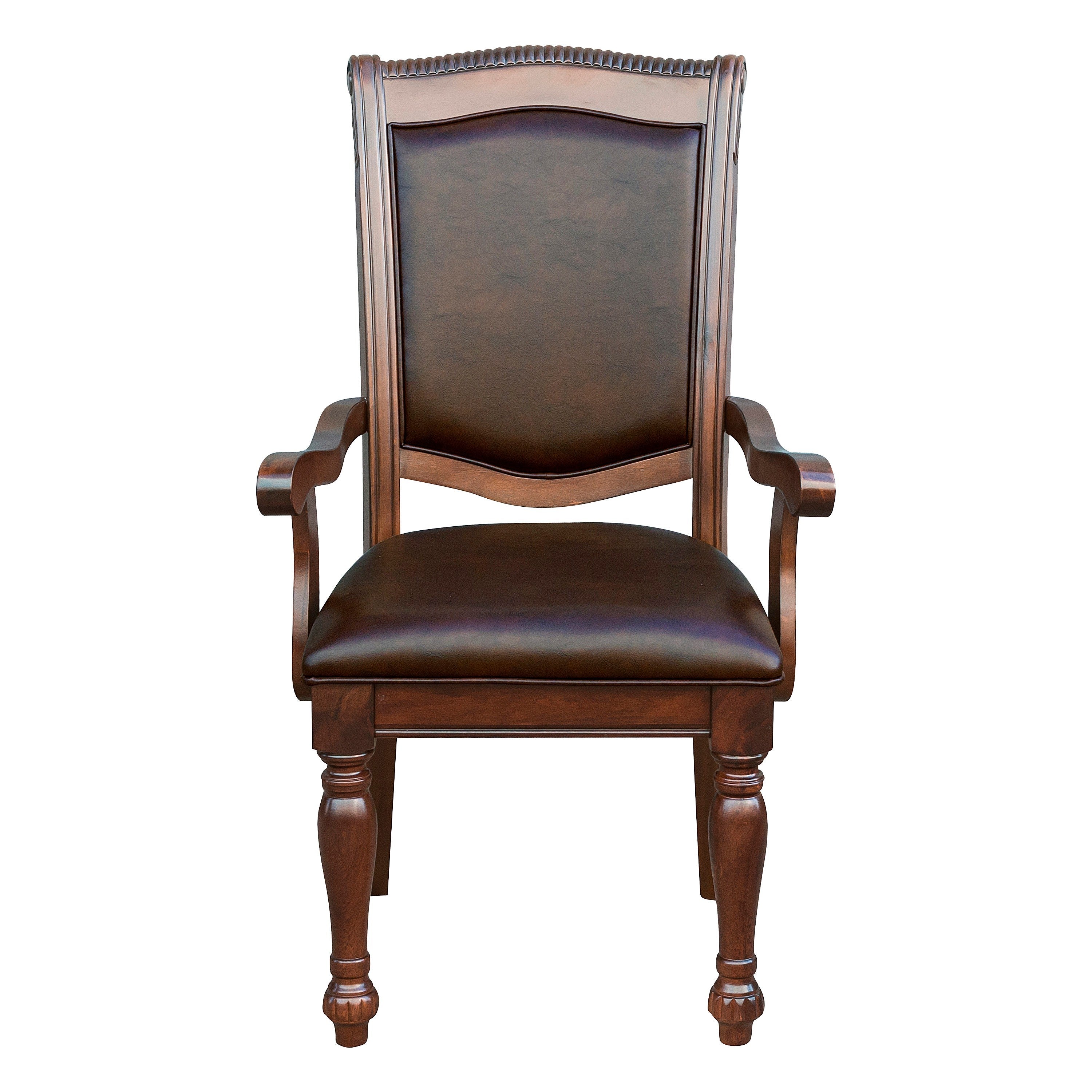 Lordsburg Brown Chery Arm Chair, Set of 2 - 5473A - Bien Home Furniture & Electronics