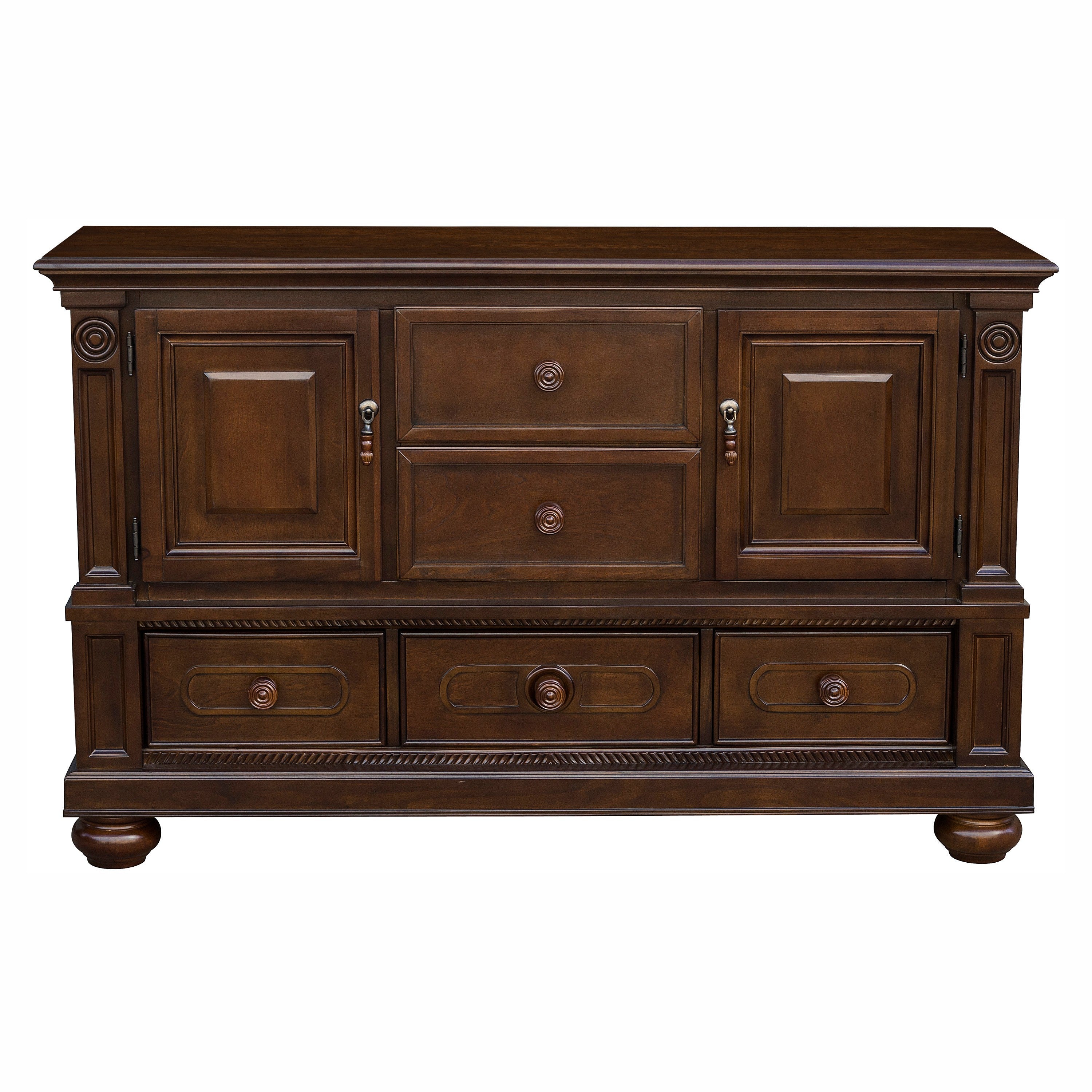 Lordsburg Brown Chery Buffet - 5473-55 - Bien Home Furniture & Electronics