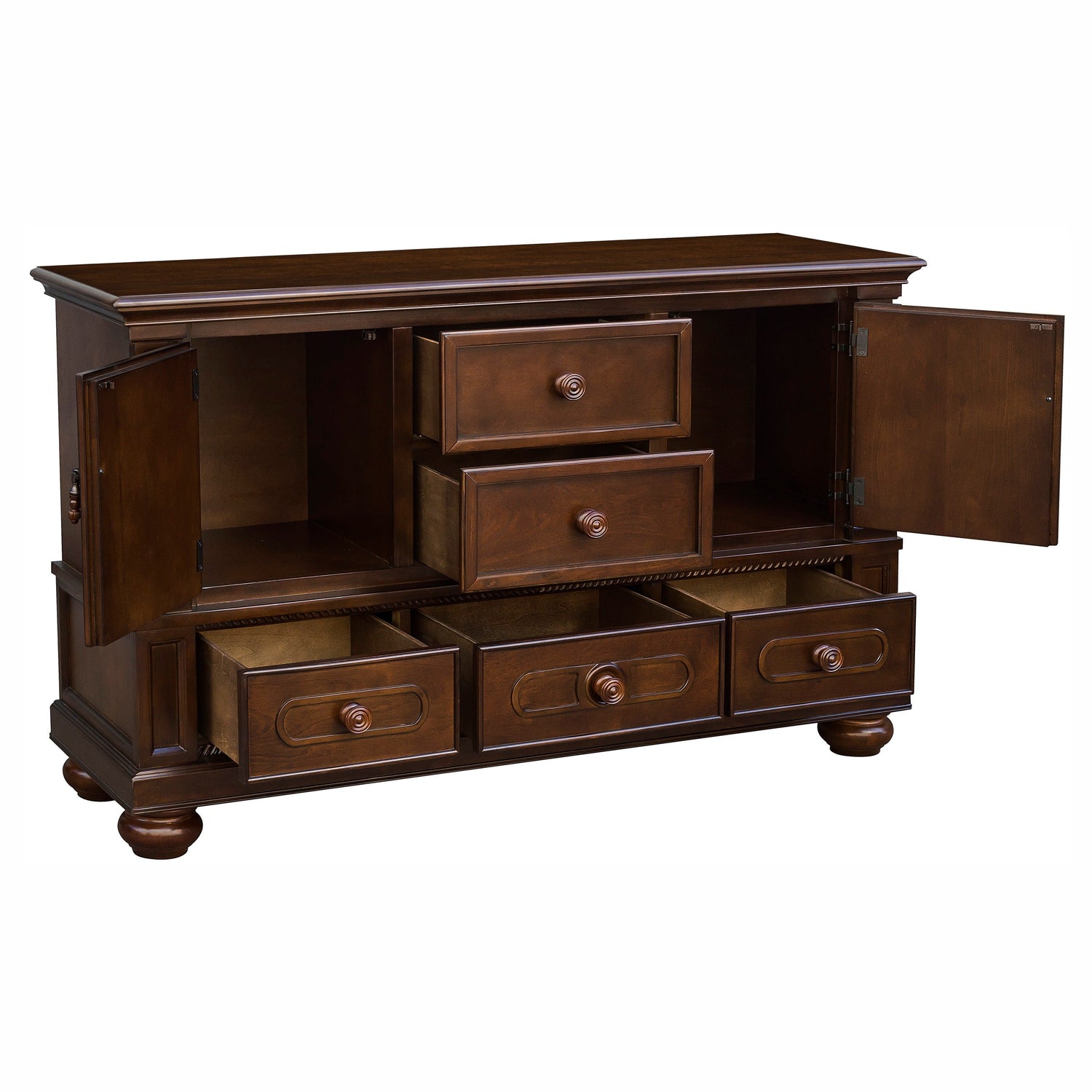 Lordsburg Brown Chery Buffet - 5473-55 - Bien Home Furniture & Electronics