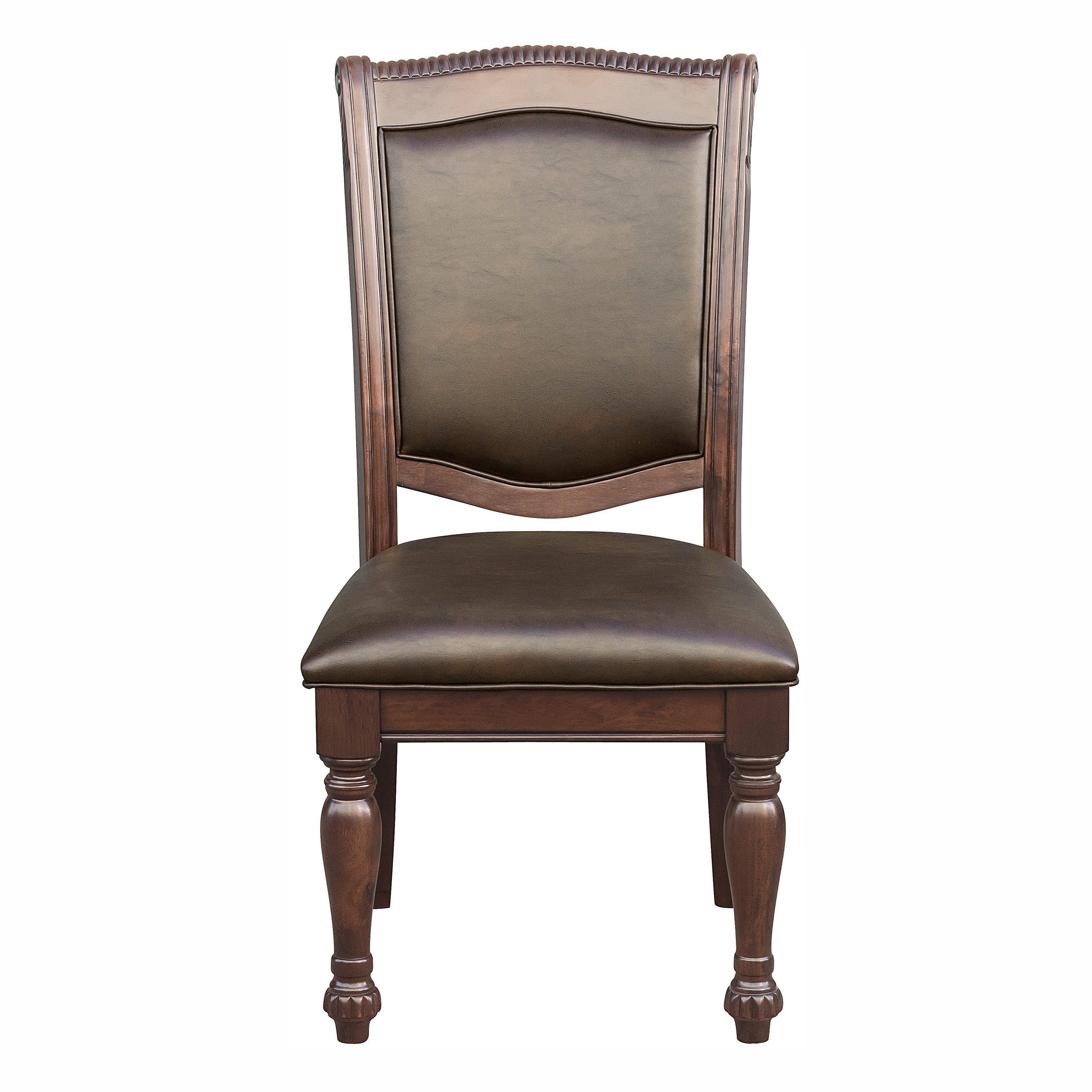 Lordsburg Brown Chery Round Dining Set - SET | 5473-54 | 5473-54B | 5473S(2) - Bien Home Furniture & Electronics