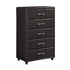 Lorenzi Dark Brown Chest - 2220DBR-9 - Bien Home Furniture & Electronics