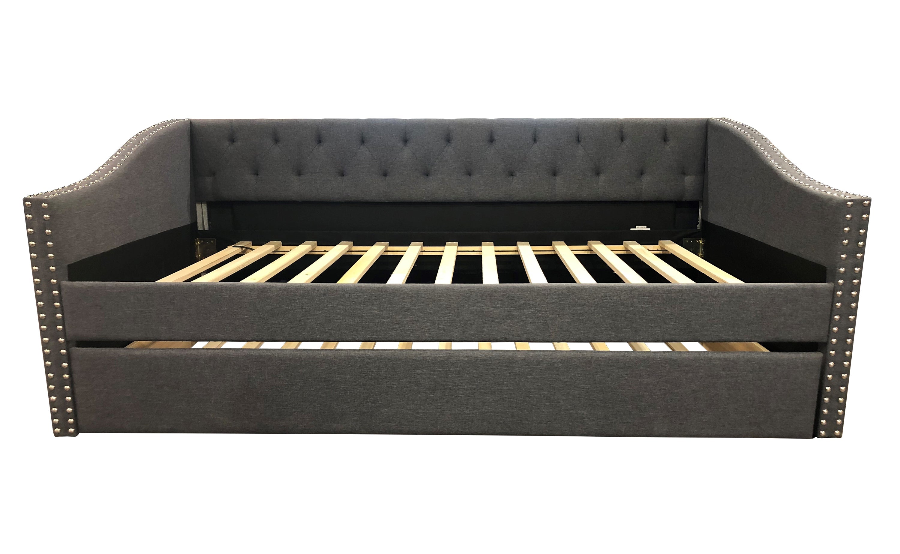 Loretta Gray Twin Daybed - SET | 5325-ARM | 5325-FRAME - Bien Home Furniture & Electronics