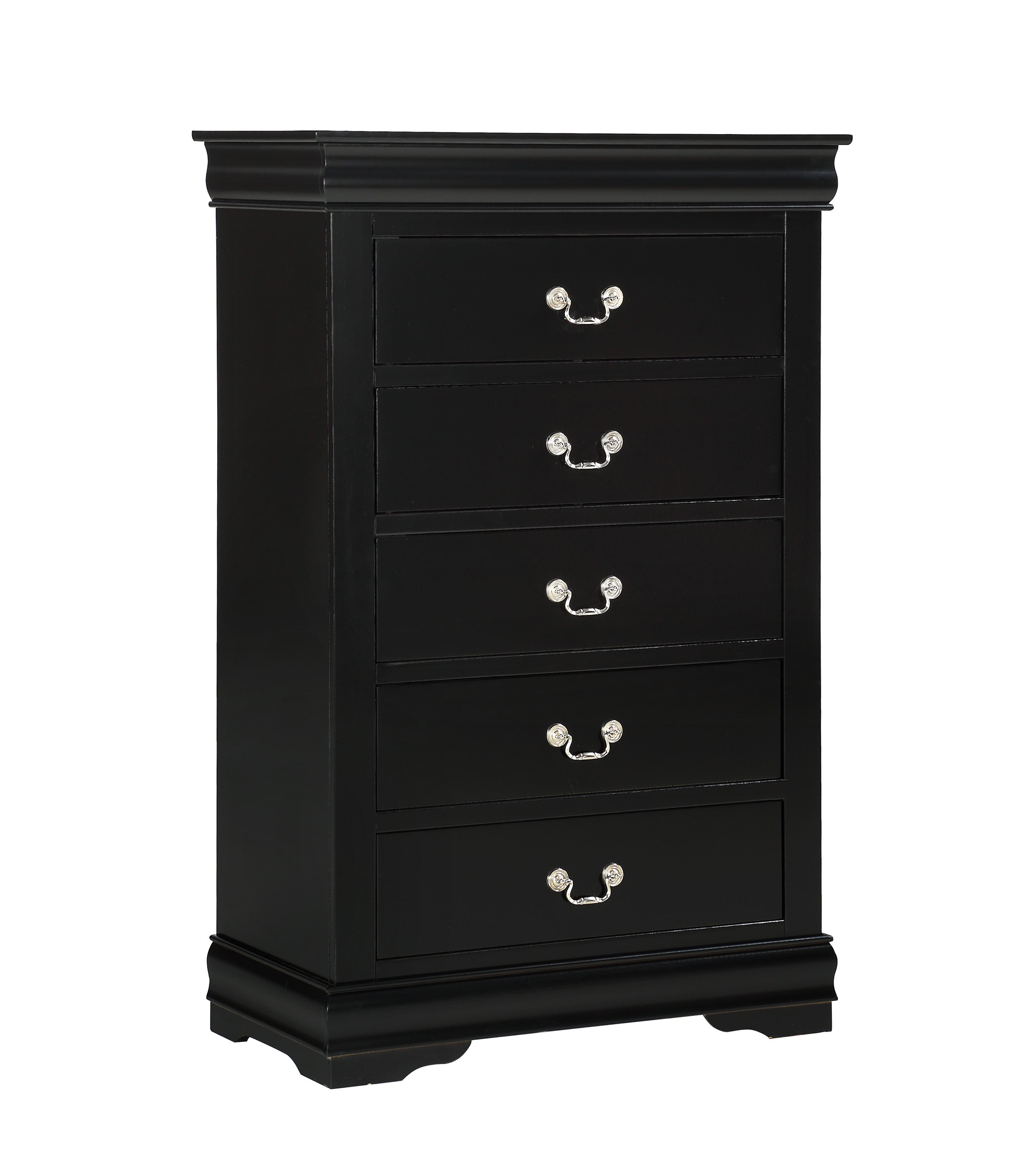 Louis Philip Black Chest - B3950-4 - Bien Home Furniture &amp; Electronics