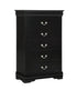 Louis Philip Black Chest - B3950-4 - Bien Home Furniture & Electronics