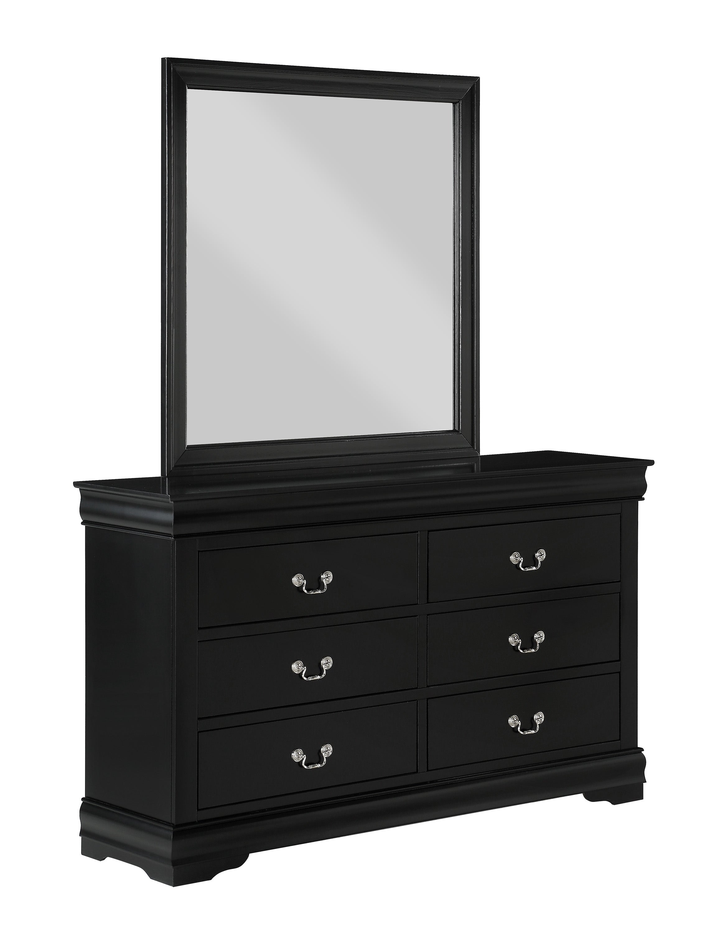 Louis Philip Black Dresser - B3950-1 - Bien Home Furniture &amp; Electronics