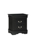 Louis Philip Black Nightstand - B3950-2 - Bien Home Furniture & Electronics