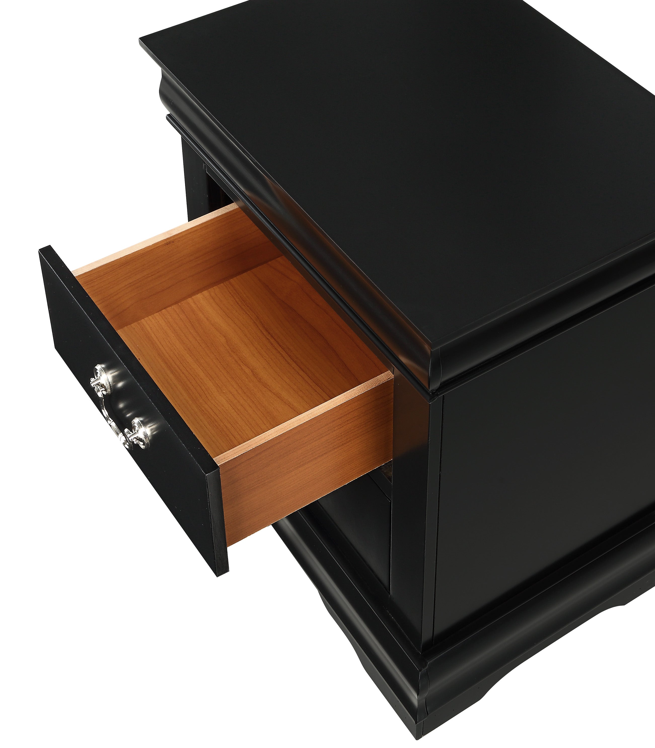 Louis Philip Black Sleigh Youth Bedroom Set - SET | B3950-F-HBFB | B3950-F-RAIL | B3950-1 | B3950-11 - Bien Home Furniture & Electronics