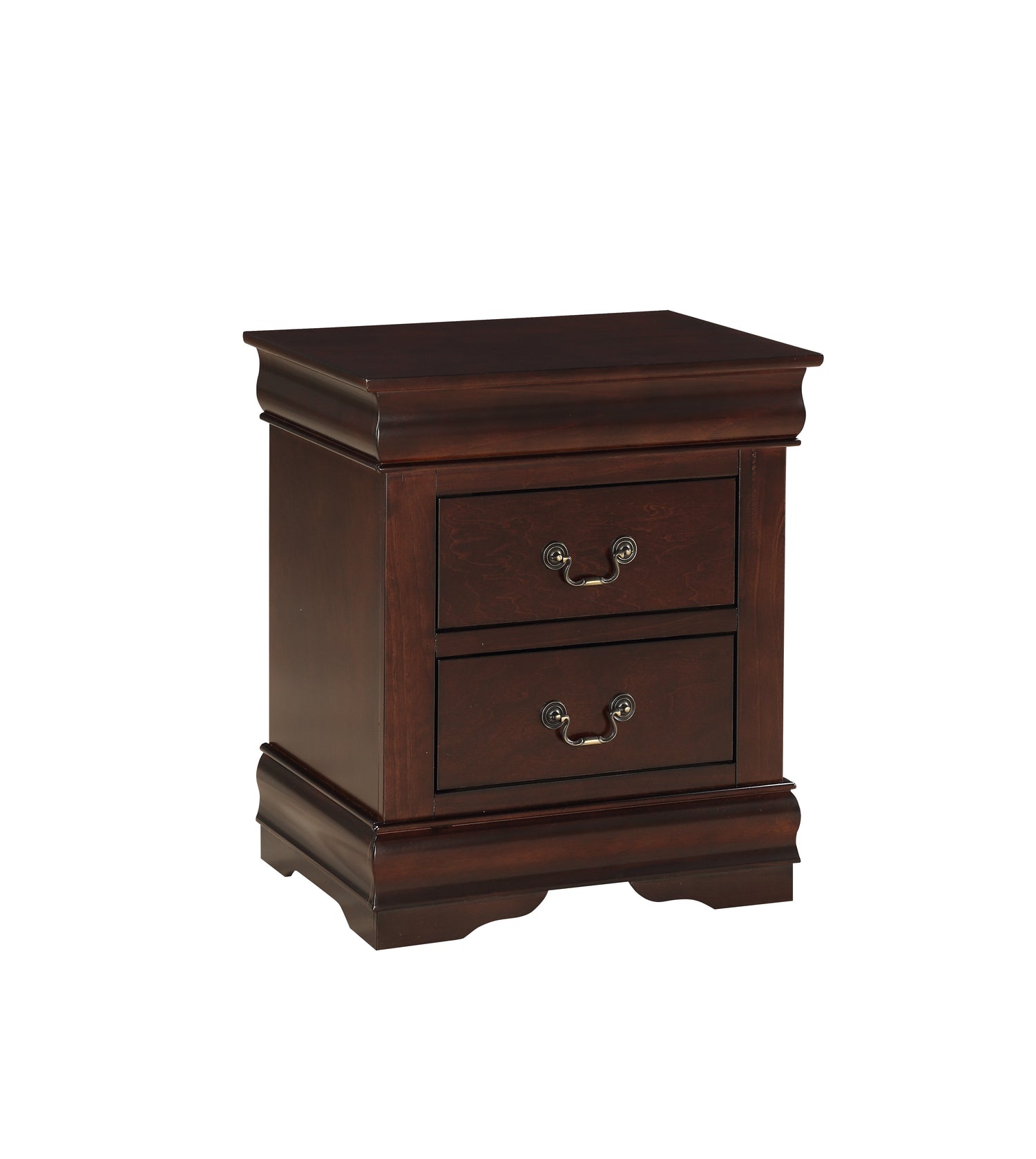 Louis Philip Cherry Nightstand - B3850-2 - Bien Home Furniture & Electronics