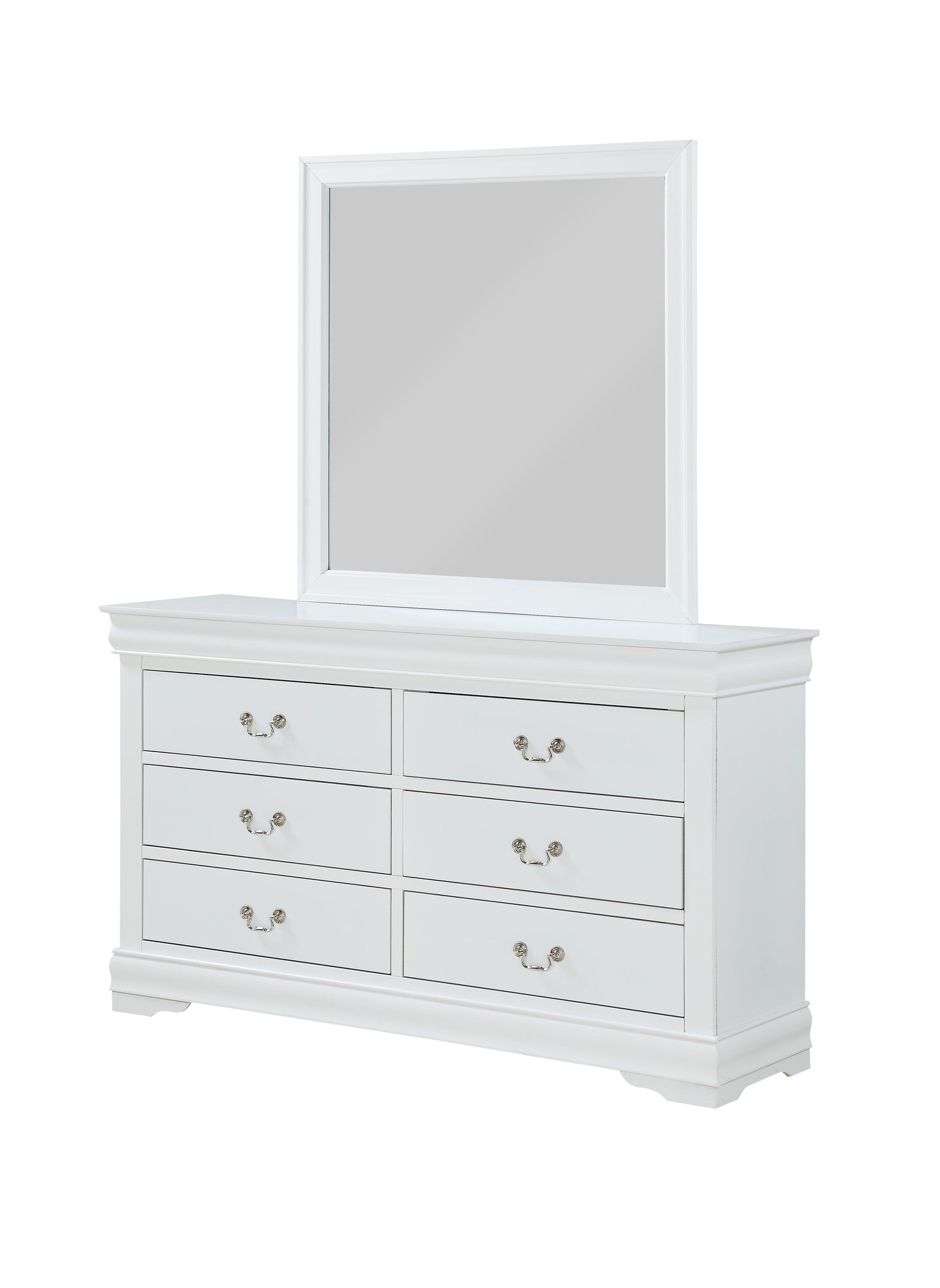 Louis Philip White Dresser - B3650-1 - Bien Home Furniture & Electronics