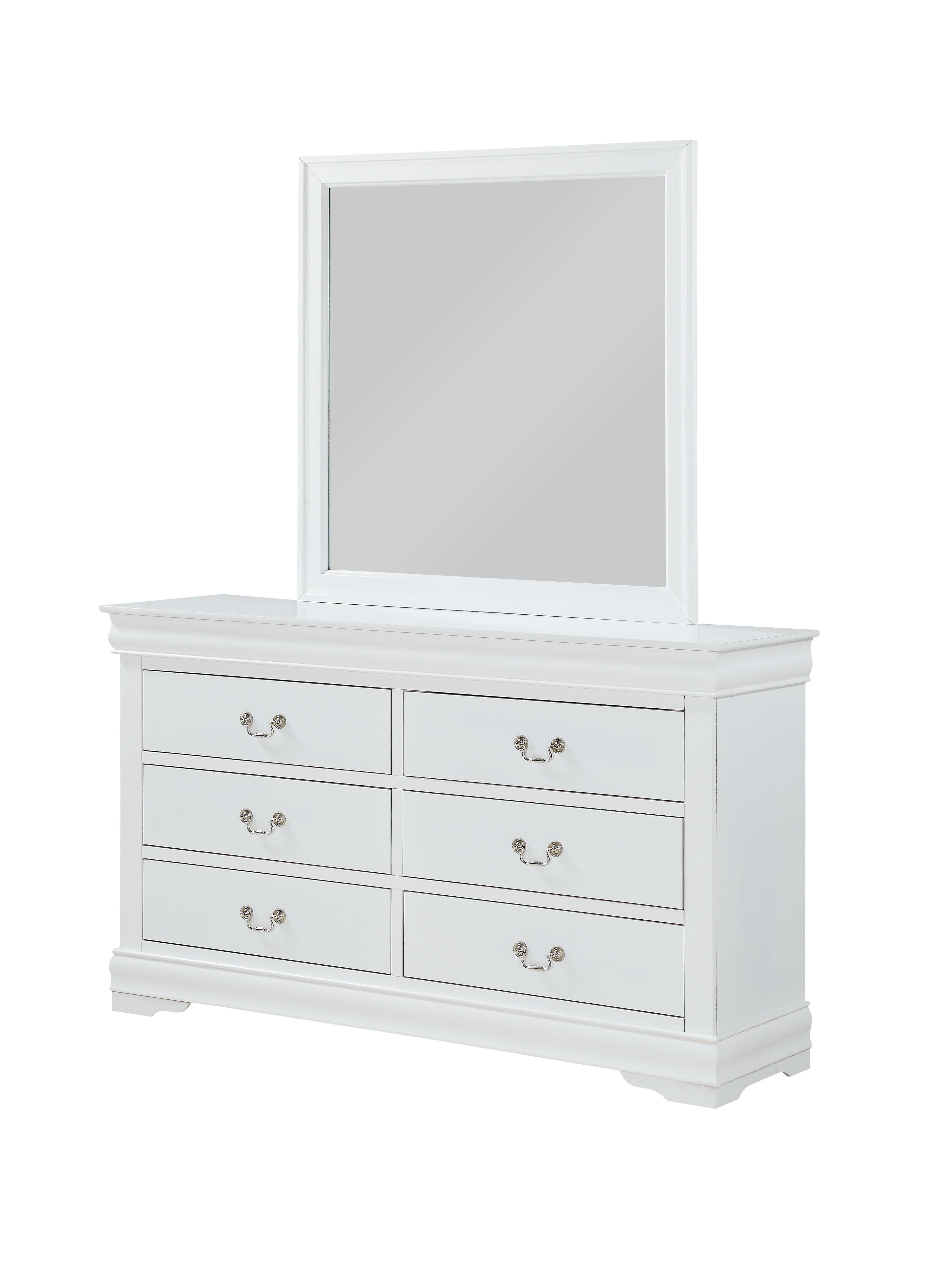 Louis Philip White Dresser - B3650-1 - Bien Home Furniture &amp; Electronics