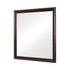 Louis Philippe Cappuccino Square Mirror - 202414 - Bien Home Furniture & Electronics