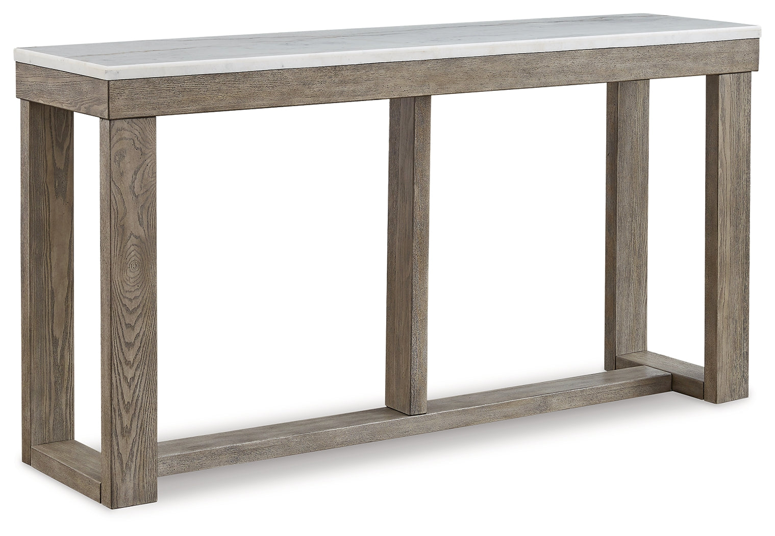 Loyaska Brown/Ivory Sofa Table - T789-4 - Bien Home Furniture & Electronics