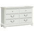 Lucida White Dresser - 2039W-5 - Bien Home Furniture & Electronics