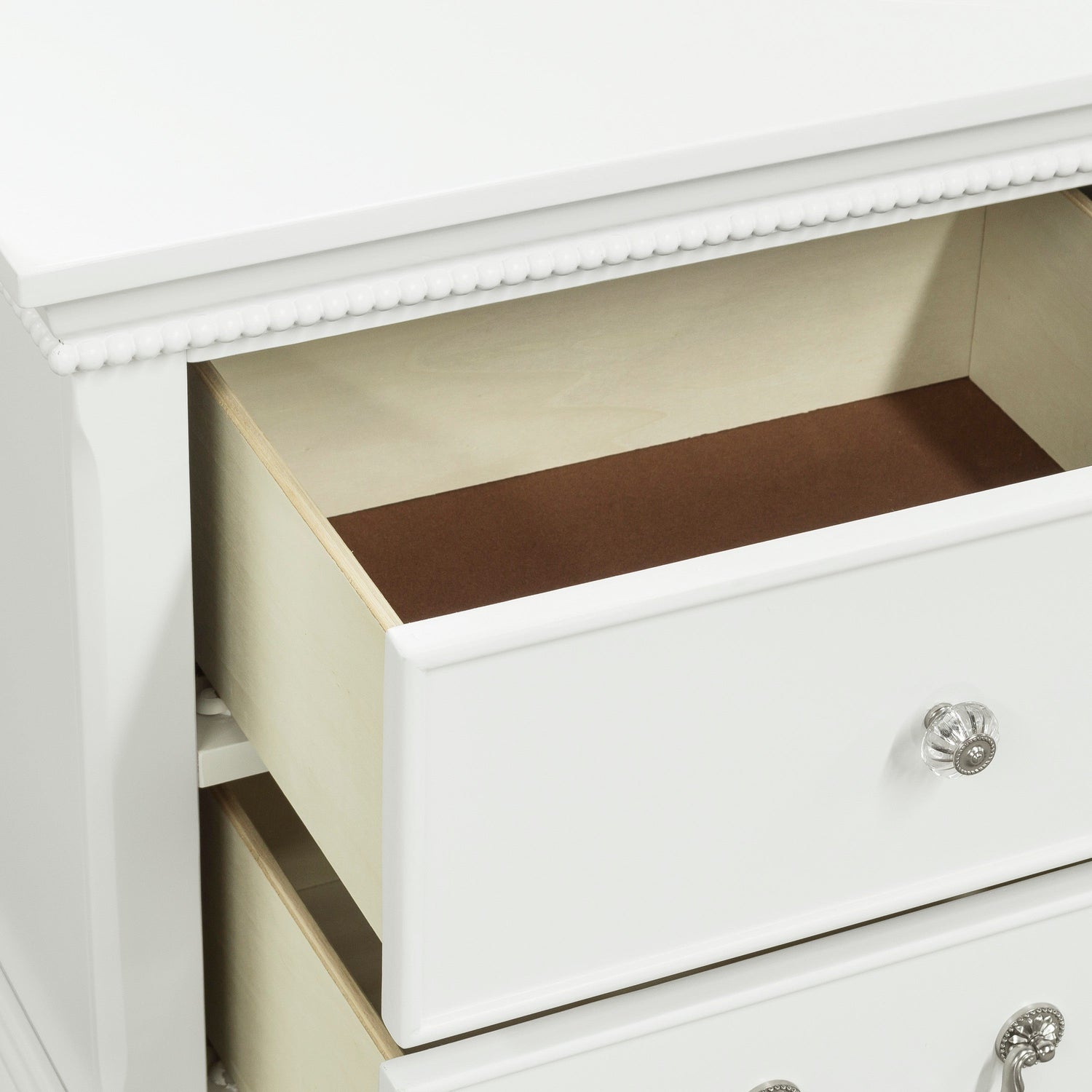 Lucida White Nightstand - 2039W-4 - Bien Home Furniture & Electronics