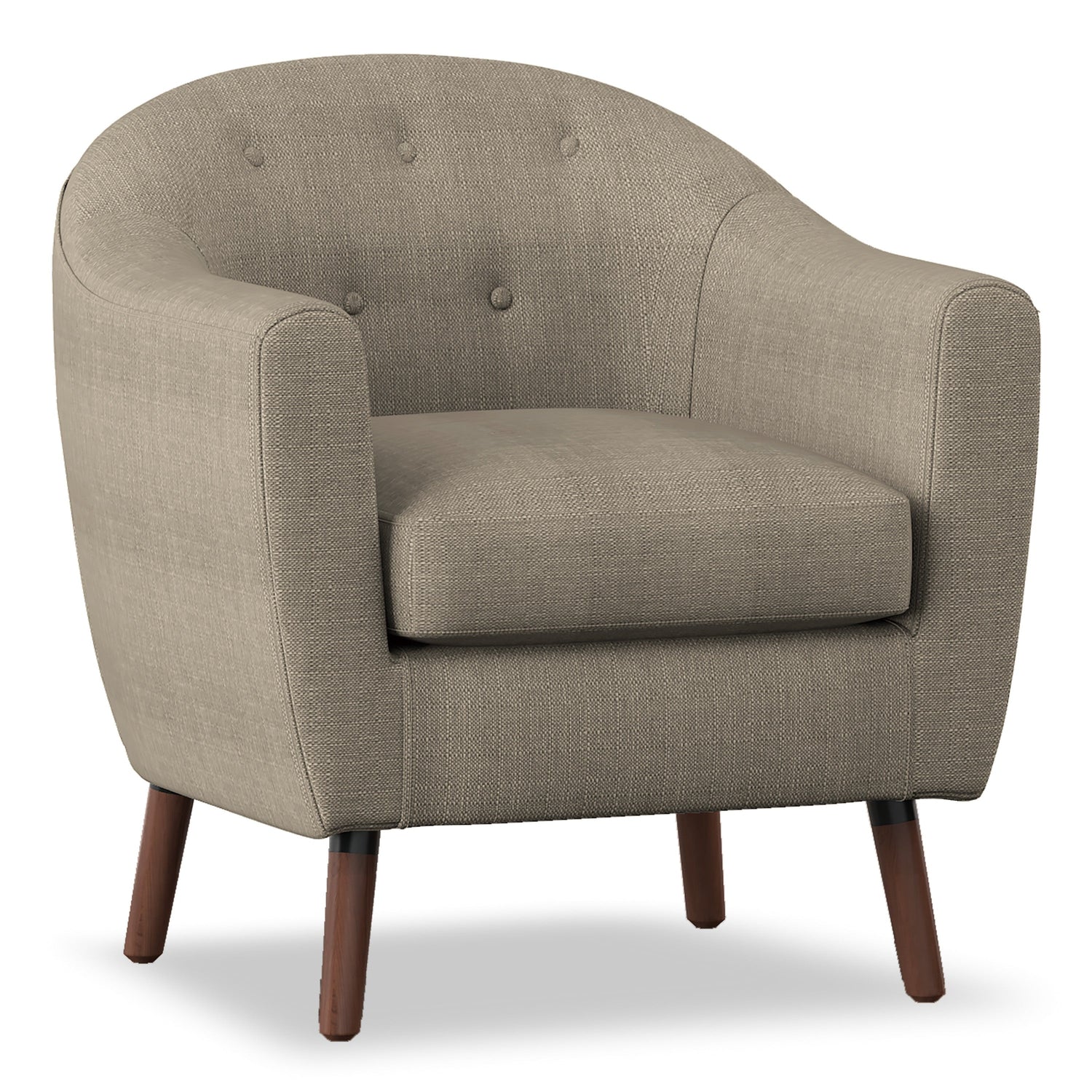 Lucille Beige Accent Chair - 1192BE - Bien Home Furniture & Electronics