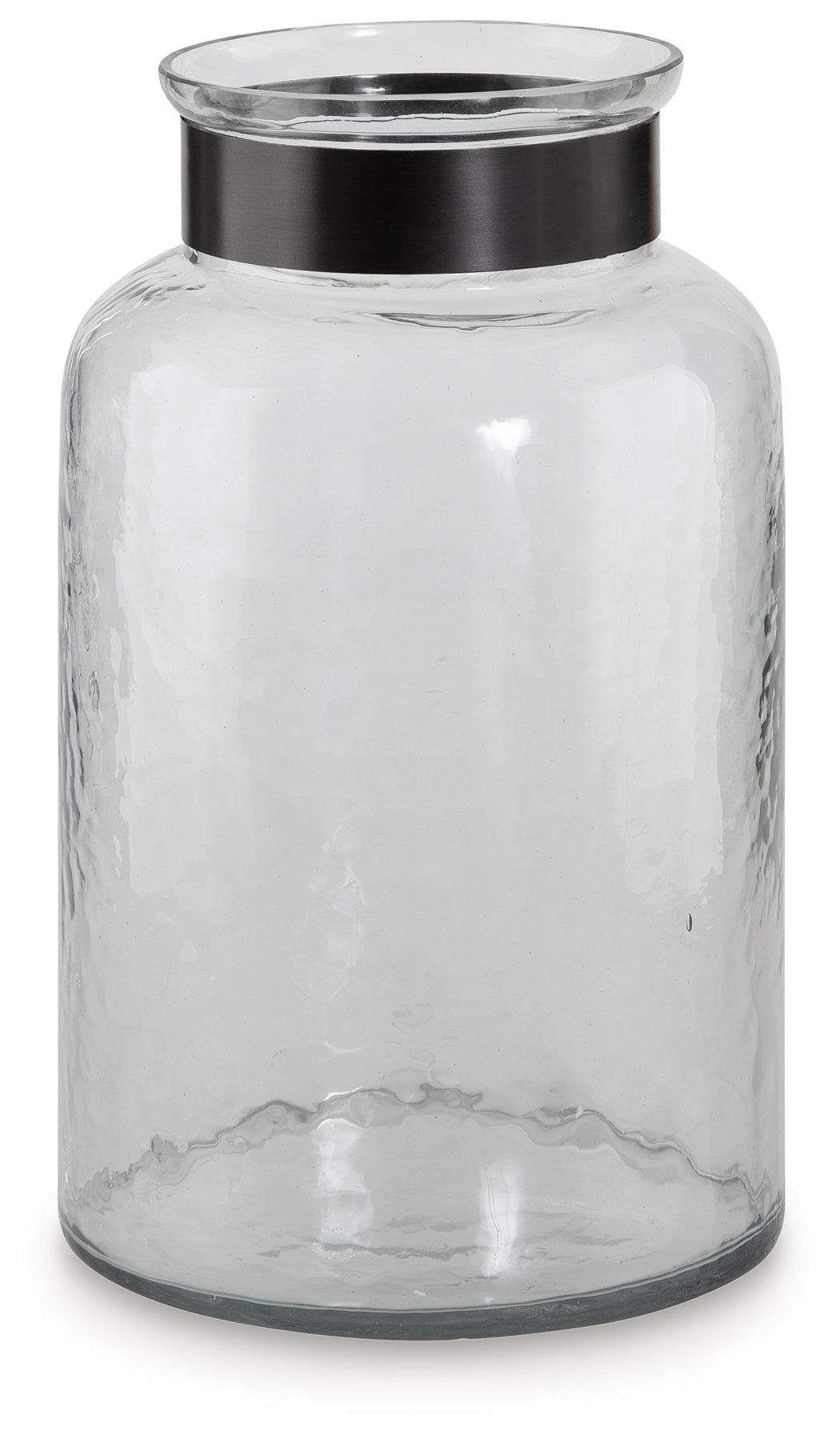 Lukasvale Clear/Pewter Finish Vase - A2000585 - Bien Home Furniture & Electronics